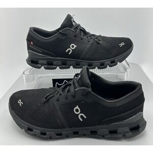 On Sneaker Cloud X 4 3ME30040106 Black / Eclipse Oki Men's US Size 12.5